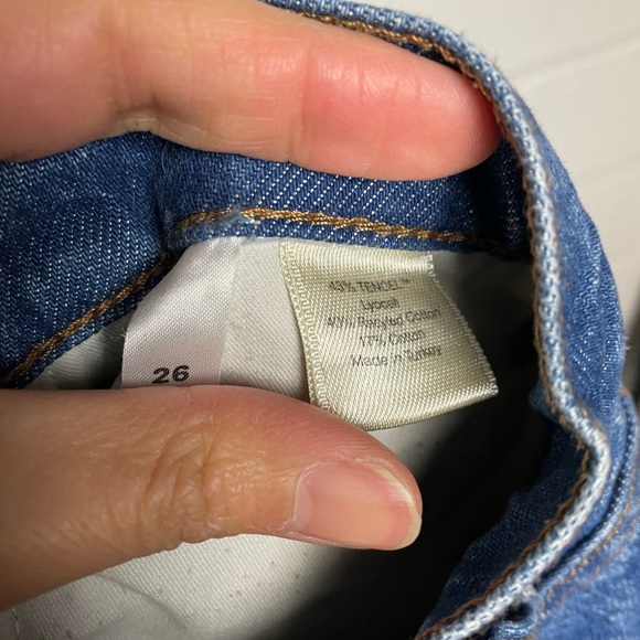 Reformation Jean's Sz 26 mid Rise Slim Straight - Picture 5 of 6